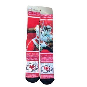NWT NFL Kansas City Chiefs 🏈 Men’s Socks #25 Clyde Edwards-Helaire Running Back